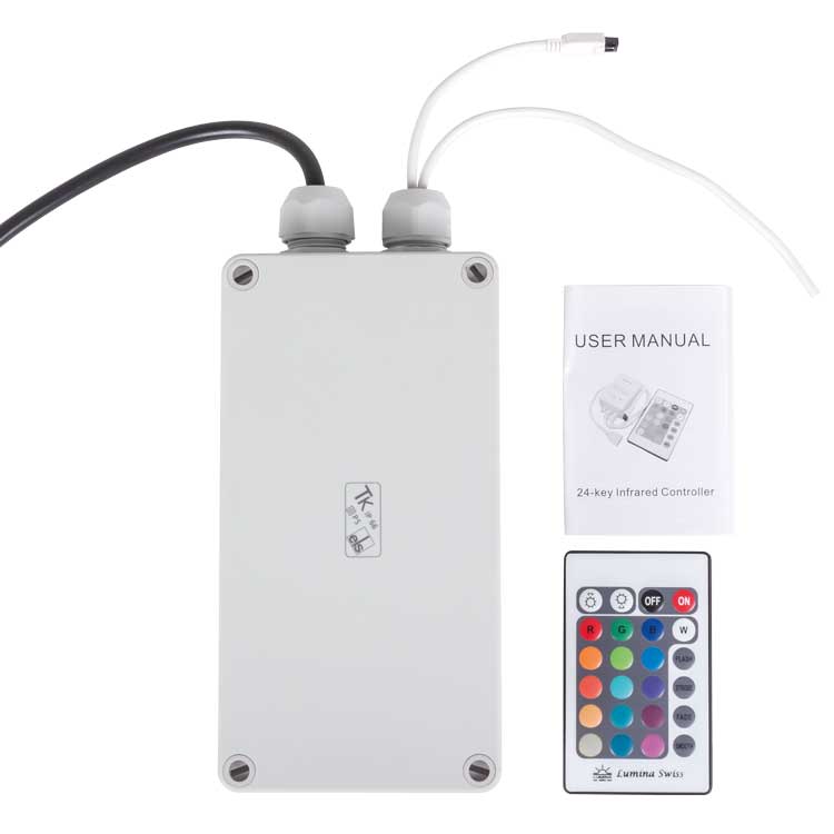 LED-Kontroller, Netzteil, für max. 2-Kreisel
