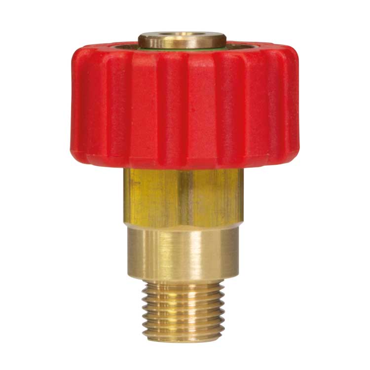 M22x1,5 IG : 1/4´AG Handverschraubung Messing