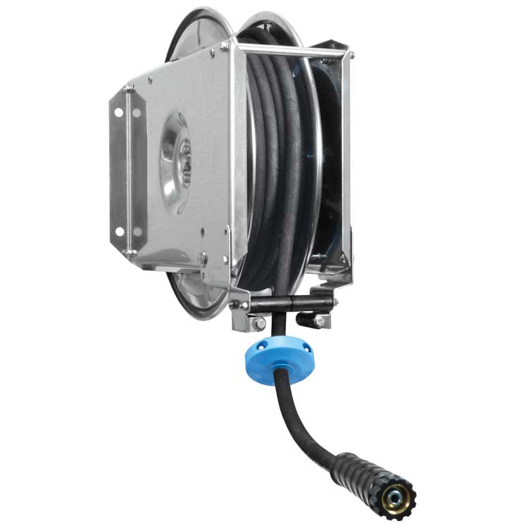 Schlauchaufr. ST30 Edelstahl 30 M. M22AG:M22IG VA