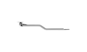 MSM-Z 1550 mm E:1/4´IG A:1/4´AG Edelstahl poliert