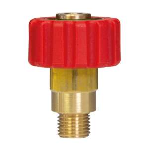 M22x1,5 IG : 1/4´AG Handverschraubung Messing