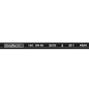 1SC DN06 280 bar 150°C Schwarz glatte Decke