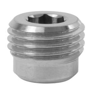 Stopfen 1/4´AG ohne Rand Edelstahl 250 bar