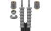 2SC DN08 400 bar 10 M. Kupplung ST-247 + GKS grau