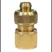 Kupplung 1/2´ Schlauch Messing mit Stopp